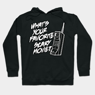 Whats Your Favorite Scary Movie Halloween Horror Movie Hoodie